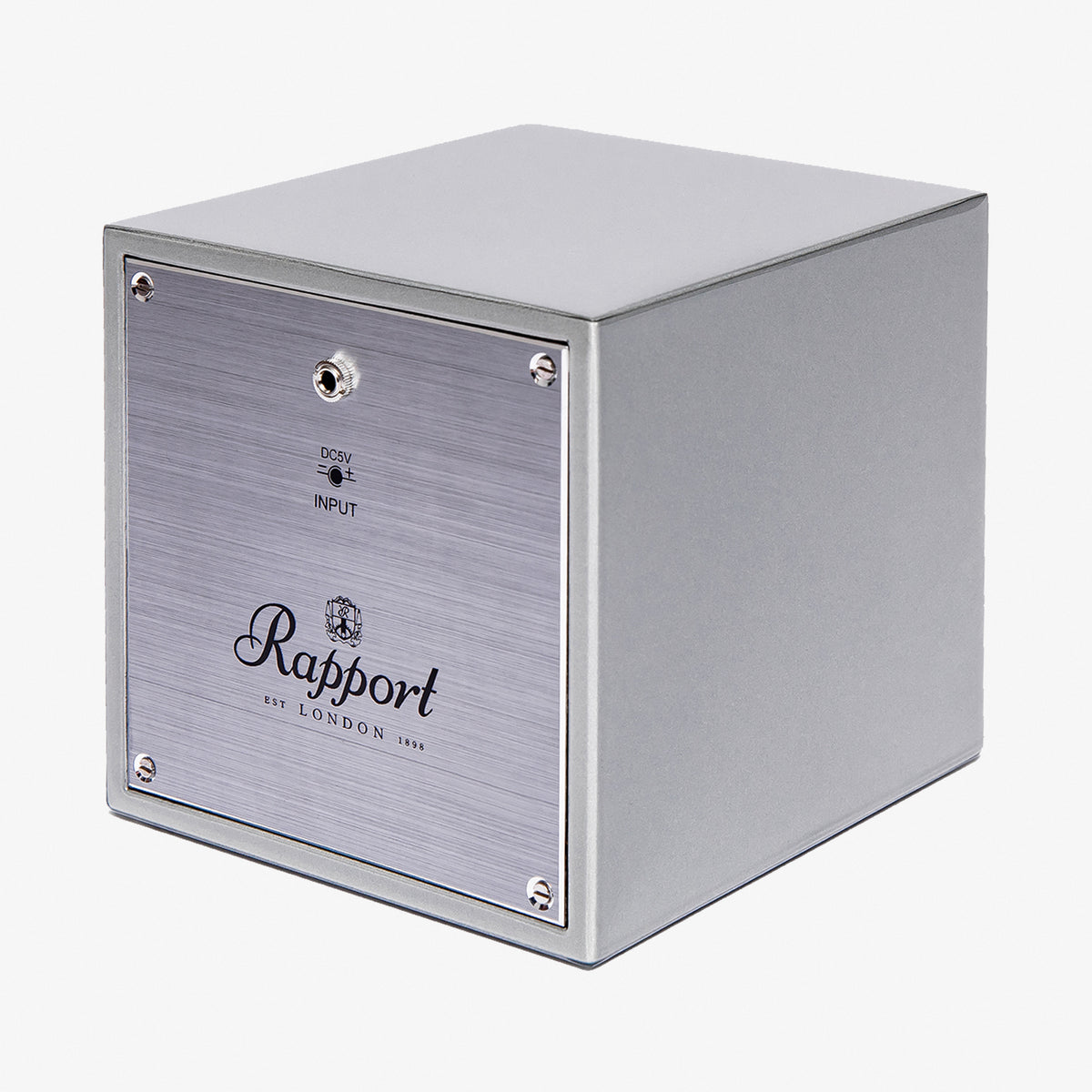 Rapport Evo single watch winder platinum silver The Alkemistry