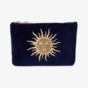 ELIZABETH SCARLETT - SUN GODDESS MINI POUCH NAVY